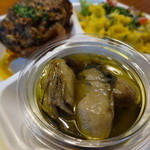 リベロ - 牡蠣とマッシュルームのアヒージョ