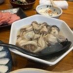 Takehara no Aji Piisu - หอยนางรมนึ่งในเหล้า