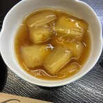 味処 千楽 - 夕顔煮餡掛け