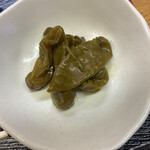 味処 千楽 - 万願寺とうがらし煮