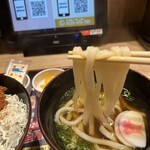 資さんうどん - 麺のリフト