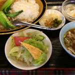 永華楼飯店 - 2015/4/19  フカヒレ丼セット  1200円税抜