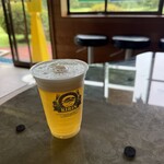 蓼科高原カントリークラブ - 休憩所で生ビール飲めます