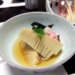 ふじや旅館 - ４月の夕食（若筍煮）