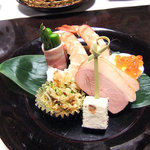 ふじや旅館 - ４月の夕食（前菜）