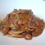 レストラン ファロ 資生堂  - 烏賊とトマトのパスタ　新鮮！