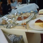 レストラン ファロ 資生堂  - デザートワゴンサービス。