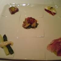 アルポルト・クラシコ そごう横浜店 - コースの前菜　お皿大きい！