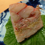 築地すし好 JIN仁 - 美しく盛られた、毛がに