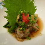 築地すし好 JIN仁 - あわびのキモ（生）