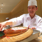 築地すし好 JIN仁 - ほうぼうのヒレは、青い