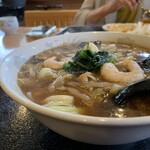 栄村物産館内食堂 - 