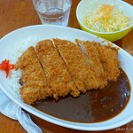 トニオ - 料理写真:2025年9月　カツカレー【税込1100円】ミニサラダ【税込150円】
