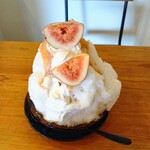 テテ - 丸ごといちじく尽くしかき氷