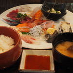 1200円『本日のおまかせ刺身定食』2015年5月吉日