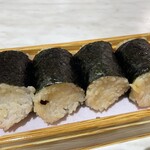 むすび　むさし - 料理写真:むさしむすび（4個入り）800円