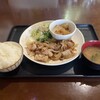 バルーンフラワー - 豚肉の生姜焼き定食