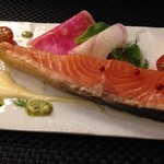 サンフォコン - 皮目をパリッパリに焼いてくれた。