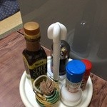 河童亭 - 201505 河童亭 卓上 ※とても清潔