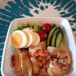 カフェ アンド ラウンジ ココリエ - ランチ…シンガポールチキンライス 500円