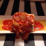 カフェ アンド ラウンジ ココリエ - ごまキムチ豆腐 400円
