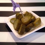 カフェ アンド ラウンジ ココリエ - きゅうりのピクルス 300円