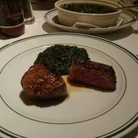ウルフギャング・ステーキハウス 丸の内店 - プライムステーキ ＆ クリームスピナッチ