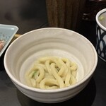 うどんじん - グリーンカレーうどん別盛り｡