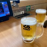 無添くら寿司 - ドリンク写真:生ビール