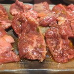 Sumibi Yakiniku Bandai - ハラミの定食2,000円くらい