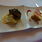 サバティーニ・ディ・フィレンツェ - チョコレートケーキとミルフィーユ