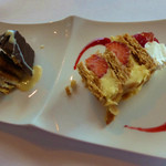 サバティーニ・ディ・フィレンツェ - チョコレートケーキとミルフィーユ