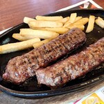 ブロンコビリー - 料理写真:炭焼きがんこハンバーグ(300g)
