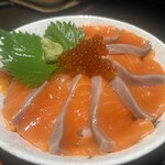 逢 サーモン料理専門刺身店 - 