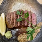 広島お好み焼き 鉄板焼き げんや - 特上牛タンステーキ