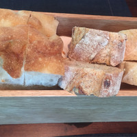 TRATTORIA CREATTA - パンはお代わり可。ホカホカで美味しい時もあれば、そうでもない事も。