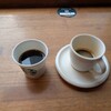 スターバックス・コーヒー - エスプレッソ(飲んでないですよ)と、ふるまわれた本日のコーヒー