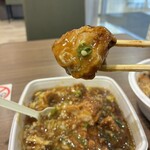 萬来亭 - 餡かけカラアゲ丼・唐揚げまぁまぁ旨い