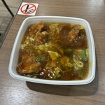 萬来亭 - 餡かけカラアゲ丼
