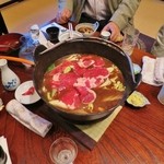 秩父いのしし亭 - いのしし肉を鍋に…