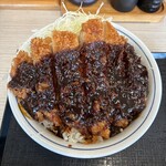 かつや - 料理写真:味噌カツ丼(竹) 790円 + ご飯大盛 150円
