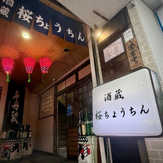 酒蔵 桜ちょうちん_1