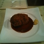 らんぷ亭 - メンチカツ。