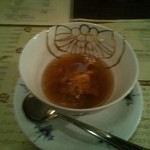 らんぷ亭 - ウニと新タマネギのジュレ。