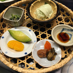 柏屋旅館 - 和朝食①　2015.05