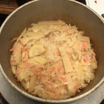 柏屋旅館 - 筍と桜海老のご飯　2015.05