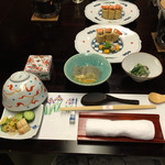 柏屋旅館 - 夕食（春のおもてなし）　2015.05
