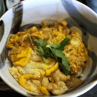 日本橋 やぶ久 - セットの親子丼＝15年5月