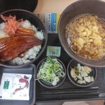ゆで太郎 - 料理写真:得ランチ満腹うな丼1520円(2026.6.7)