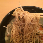 道元 - 別アングルから麺リフト〜